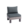 Sillón individual de exterior de 1 plaza Elements - Marrón 