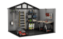 Gray Stronghold 10x8 Large Storage Shed - Keter US