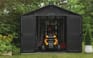 Gray Stronghold 10x8 Large Storage Shed - Keter US