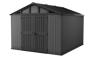 Gray Stronghold 10x11.5 Large Storage Shed - Keter US