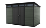 Cortina Green Large Storage Shed -11x7 Shed - Keter US