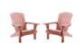 Troy Adirondack Tuinstoel - set van 2 - 81x80x96,5cm - Terracotta