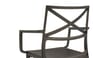 Pack de 4 sillas de exterior Metalix - Bronce