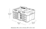 Stack & Roll 3-Set Tool Organiser - Graphite