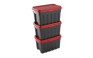 Tuff Box 140L Storage Boxes with Lid  Set of 3 - 