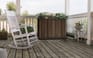 Self Watering Rosewood Brown Tall Rectangular Planter - Keter US