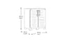 Armoire basse XL Garage - Noir