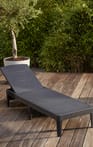 Chaise longue Jaipur - Anthracite