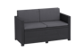 Monaco 4 Seater Lounge Set - Grey