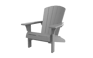 Troy Adirondack Tuinstoel - 81x80x96,5cm - Grijs