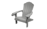 Everest Adirondack Chair - Grey