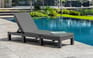 Daytona Deluxe Sun Lounger - Grey