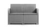 Conjunto de exterior de 4 plazas Sanremo - Gris brillante