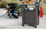 Acheter le chariot de barbecue et de rangement Unity avec comptoir en acier inoxydable – Keter Canada