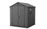 Darwin Graphite Medium Storage Shed - 6x6 Shed - Keter US