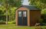 Newton Shed 7.5x9ft - Brown