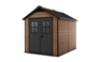 Newton Shed 7.5x9ft - Brown