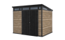 Signature Shed 9x7ft - Ashwood Brown 