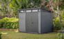 Cortina Shed 9x7ft - Grey