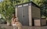 Signature Shed 7x7ft - Ashwood Brown 