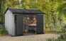 Oakland Shed 11x7.5ft - Grey