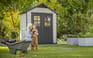 Oakland Shed 7.5x4ft - Grey