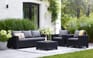 ‎California 5-zits Loungeset – 198x68x71,5cm - Antraciet