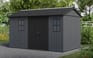 Newton Plus Shed 7.5x13ft - Grey