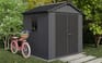 Newton Plus Shed 7x7.5ft - Grey