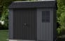 Newton Plus Shed 9x7.5ft - Grey