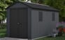 Newton Plus Shed 13x7.5ft - Grey