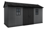 Newton Plus Shed 15x7.5ft - Grey