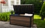 Buy Signature Walnut Brown Deck Box 150 Gallon- Keter Canada