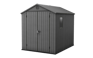 Darwin Graphite Medium Storage Shed - 6x8 Shed - Keter US