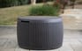 Circa Grey Rattan 37 Gallon Storage Deck Box - Keter US