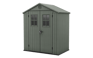 Darwin Shed 6x4ft Double Door - Green