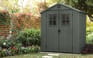 Darwin Shed 6x4ft Double Door - Green