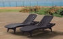 Graphite Pacific Chaise Lounge Set - Keter