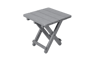 Grey Lakeside Square Small Outdoor Side Table - Keter US