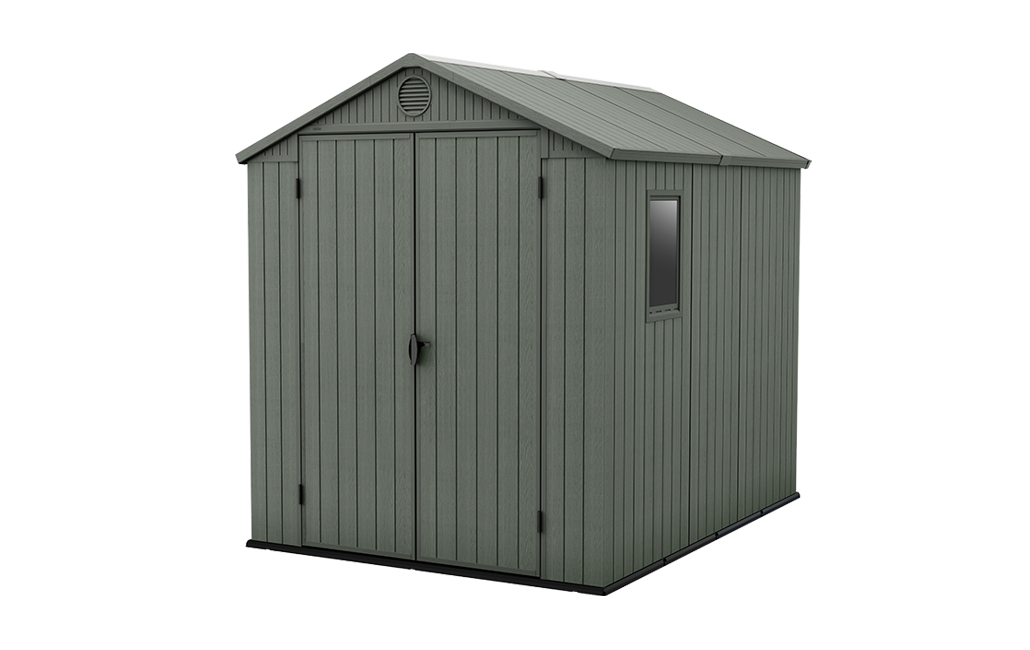 Keter Darwin Shed 6x8ft Green Keter UK