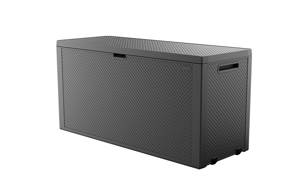 Keter Emily 277L Storage Box Grey Keter UK